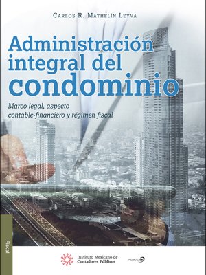 cover image of Administración integral del condominio.